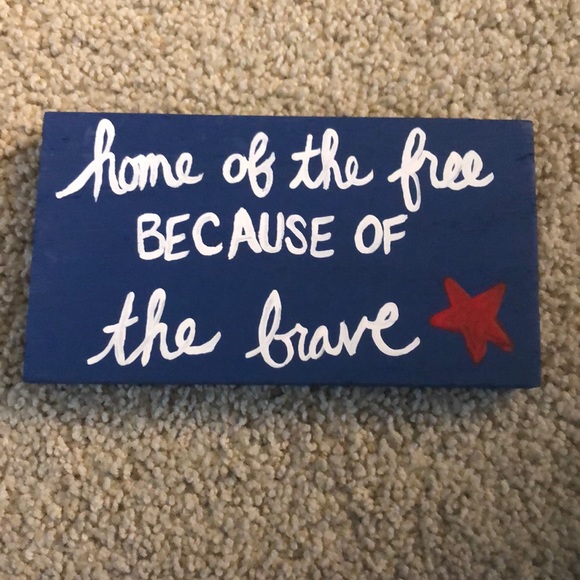 patriotic sign - Picture 1 of 1